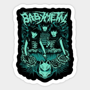 BMetal Band Sticker